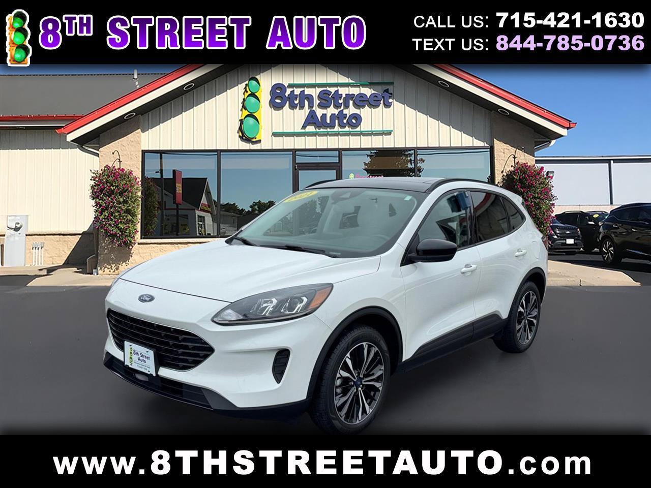 Used 2021 Ford Escape SE w/ SE Sport Appearance Package AWD/4WD image 1