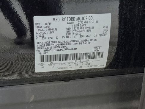 Used 2020 Ford Explorer ST w/ ST Street Pack AWD/4WD image 38