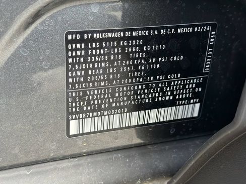 New 2026 Volkswagen Tiguan S AWD/4WD image 30