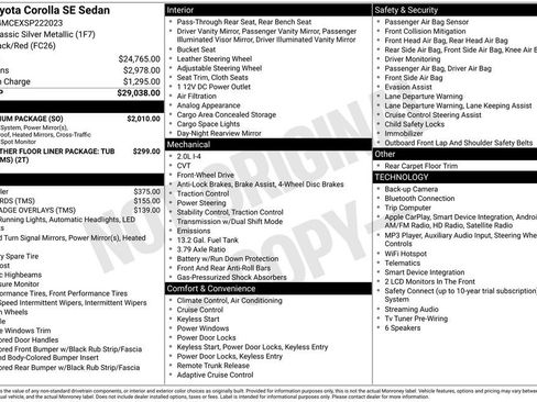 Used 2025 Toyota Corolla SE w/ SE Premium Package FWD image 30