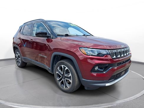 Used 2022 Jeep Compass Limited w/ Sun and Sound Group AWD/4WD image 1