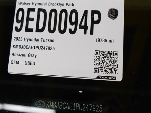 Certified 2023 Hyundai Tucson SEL AWD/4WD image 30