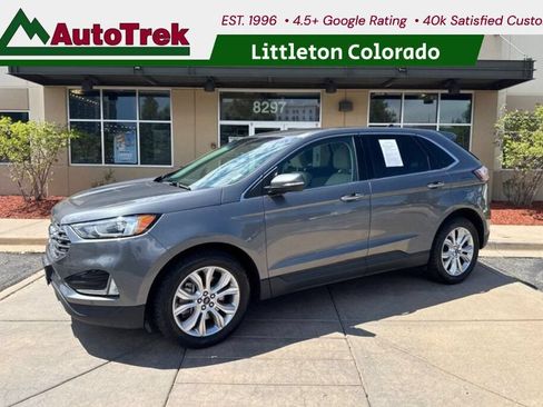 Used 2021 Ford Edge Titanium w/ Cargo Accessory Package AWD/4WD image 1