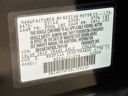 Used 2013 Nissan Sentra S FWD image 34