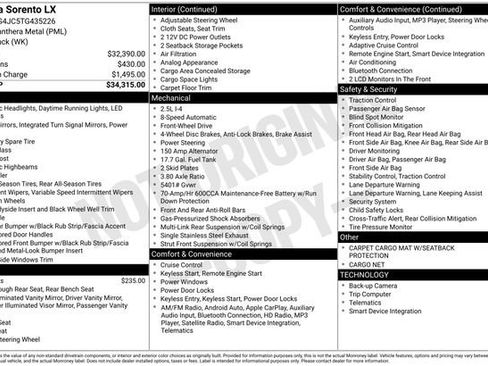 New 2026 Kia Sorento LX image 4
