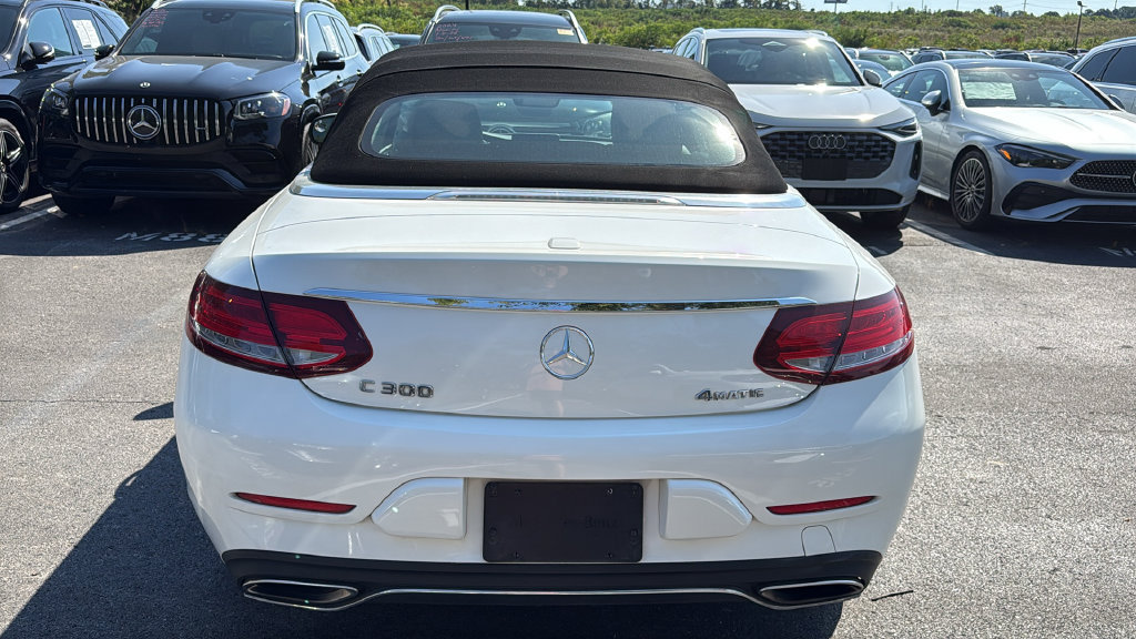 Certified 2018 Mercedes-Benz C 300 4MATIC Cabriolet image 4