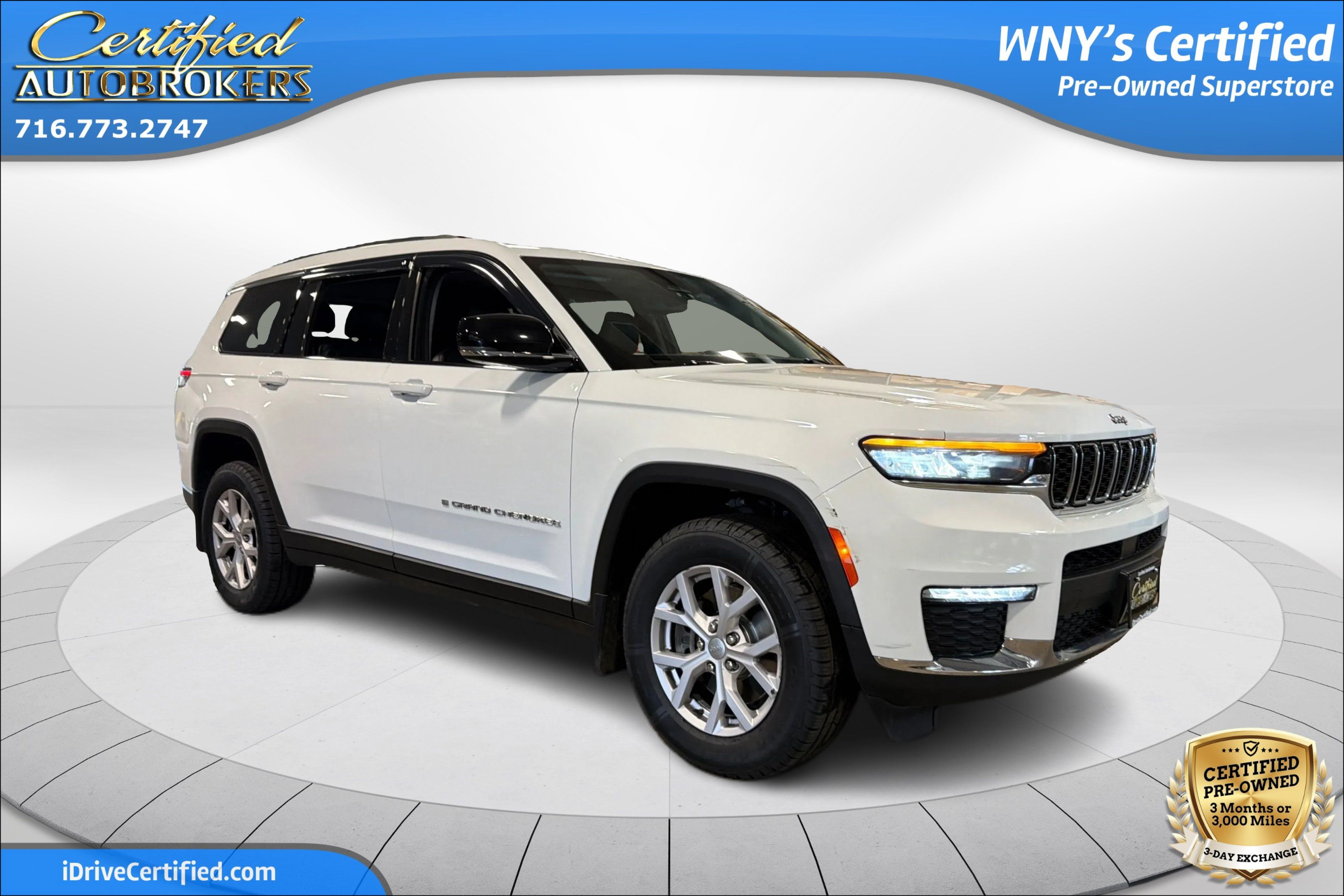 Used 2021 Jeep Grand Cherokee L Limited w/ MOPAR Finishing Package AWD/4WD image 3