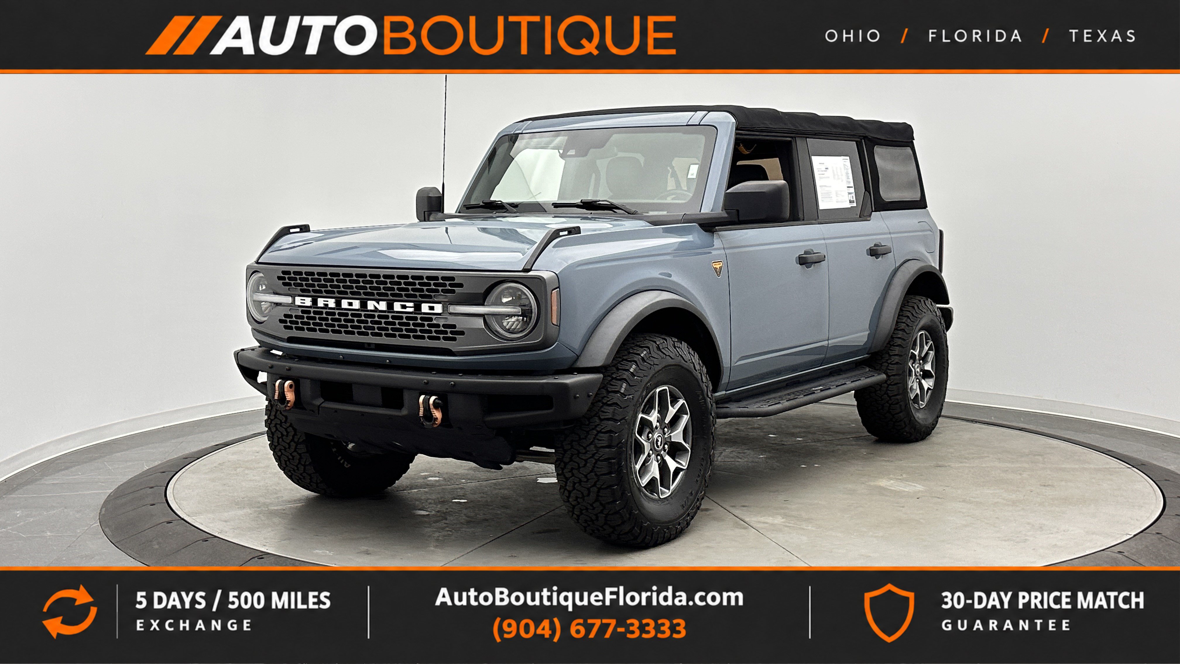 Used 2021 Ford Bronco Badlands AWD/4WD image 1