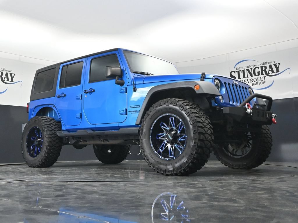 Used 2016 Jeep Wrangler Unlimited Sport w/ Quick Order Package 24S AWD/4WD image 27