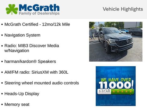 Used 2024 Volkswagen Atlas SEL Premium R-Line AWD/4WD image 5