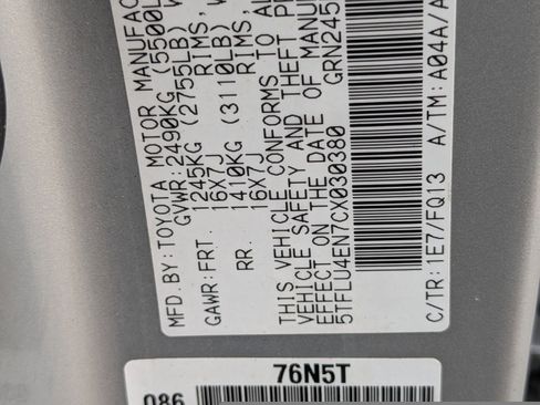 Used 2012 Toyota Tacoma 4x4 Double Cab w/ SR5 Pkg image 20