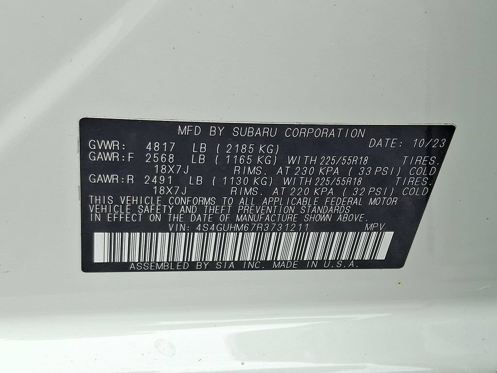 Certified 2024 Subaru Crosstrek 2.5i Limited w/ Popular Package #4A AWD/4WD image 27