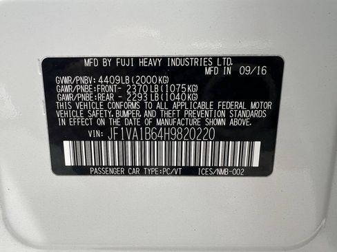 Used 2017 Subaru WRX AWD/4WD image 38