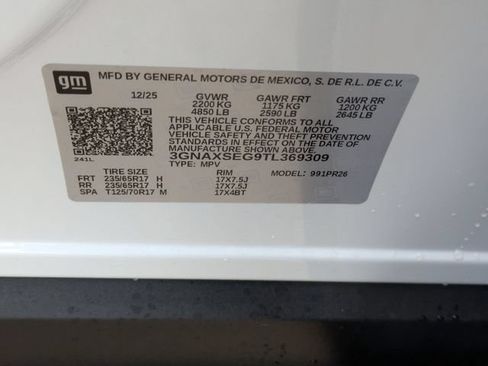 New 2026 Chevrolet Equinox ACTIV w/ Convenience Package III AWD/4WD image 39