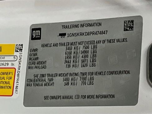 Used 2023 Chevrolet Tahoe RST w/ Luxury Package image 35