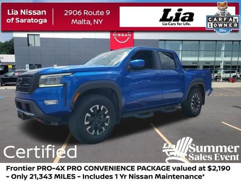 Certified 2024 Nissan Frontier PRO-4X w/ Pro Convenience Package AWD/4WD image 1