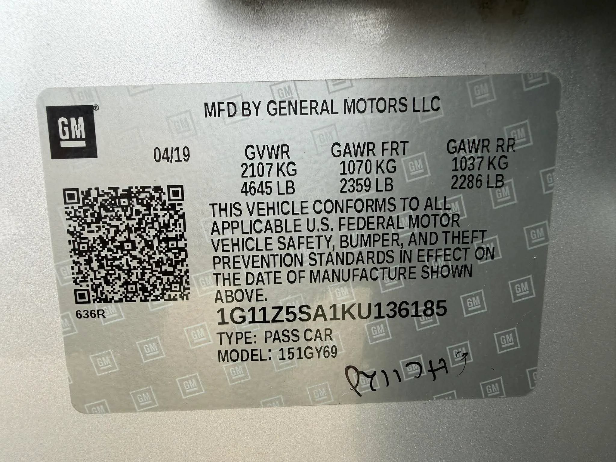 Used 2019 Chevrolet Impala LT FWD image 32