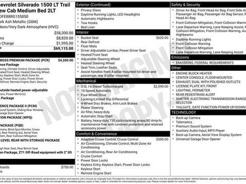 Used 2024 Chevrolet Silverado 1500 LT Trail Boss w/ LT Trail Boss Premium Package image 32