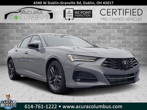 Certified 2024 Acura TLX SH-AWD w/ A-SPEC Pkg image 1