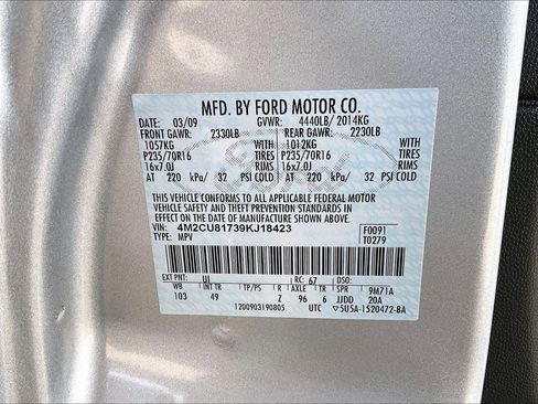 Used 2009 Mercury Mariner 2WD image 34