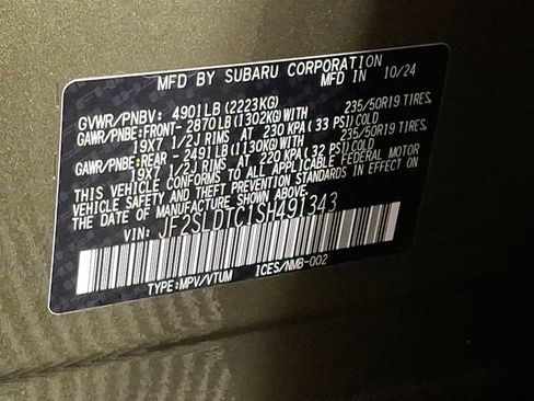 Certified 2025 Subaru Forester Touring AWD/4WD image 28