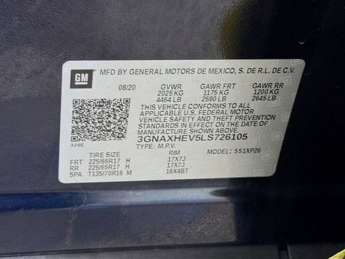 Used 2020 Chevrolet Equinox LS FWD image 34