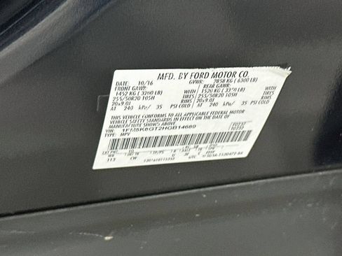 Used 2017 Ford Explorer Sport w/ Equipment Group 401A AWD/4WD image 34