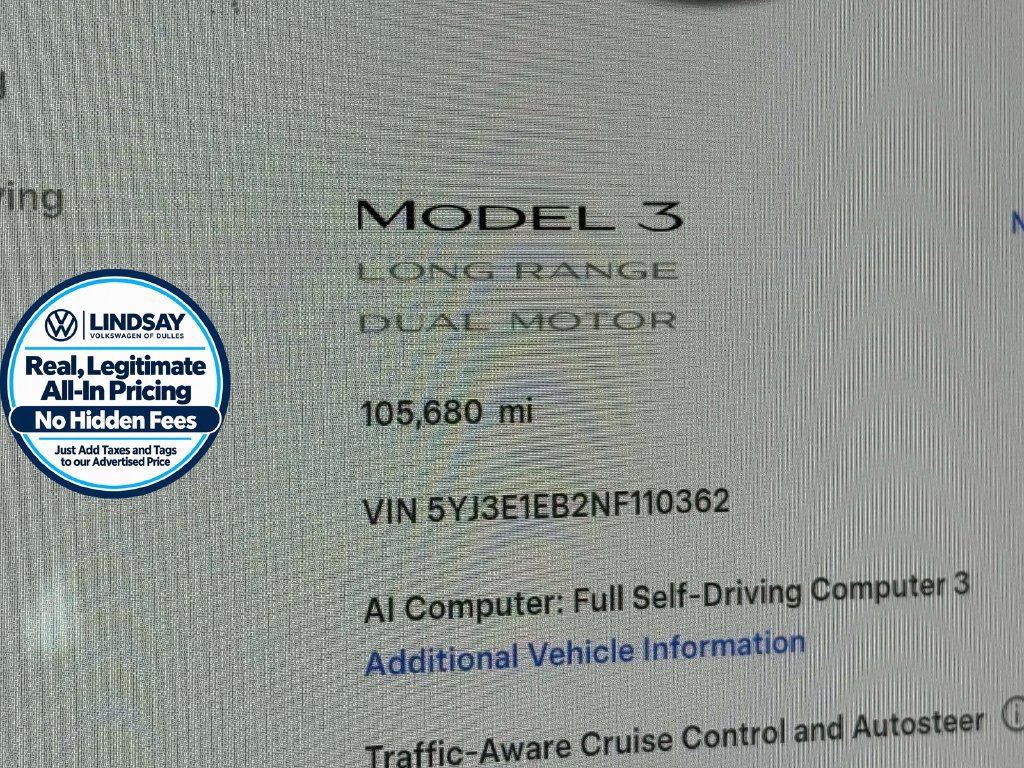 Used 2022 Tesla Model 3 Long Range AWD/4WD image 28