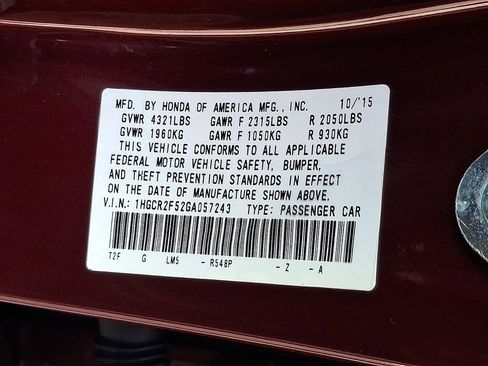 Used 2016 Honda Accord Sport image 25