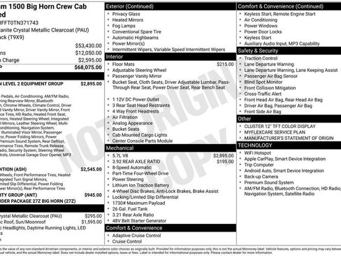 New 2026 RAM 1500 Big Horn AWD/4WD image 9