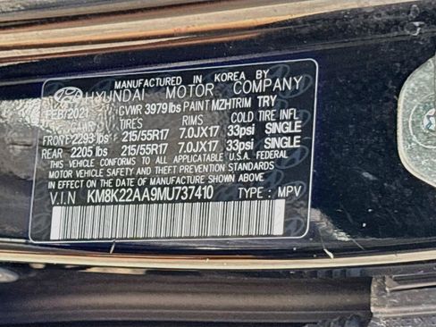 Used 2021 Hyundai Kona SEL FWD image 30