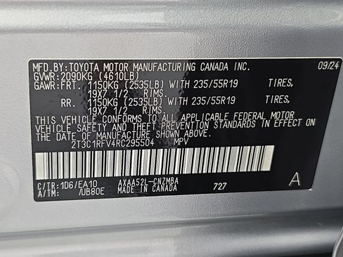 Used 2024 Toyota RAV4 XLE Premium w/ Weather Package FWD image 35