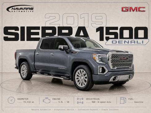 Used 2019 GMC Sierra 1500 Denali w/ Technology Package RWD image 1
