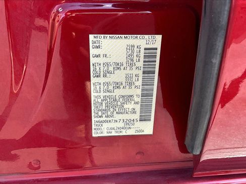 Used 2018 Nissan Frontier SV image 35