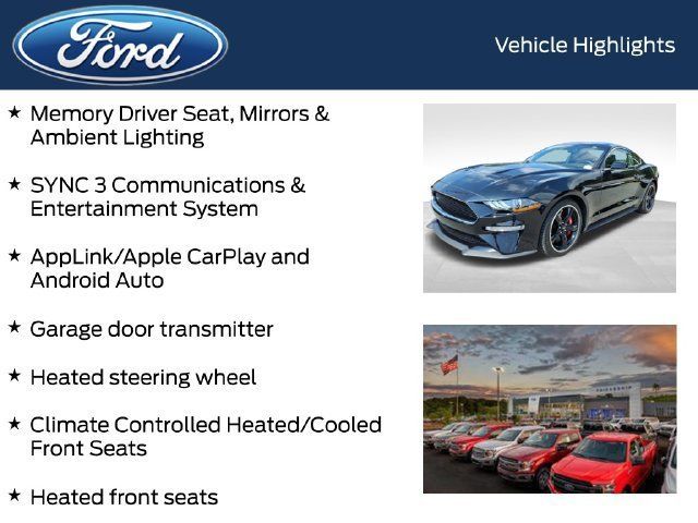 Certified 2019 Ford Mustang Bullitt w/ Bullitt Electronics Package RWD image 13