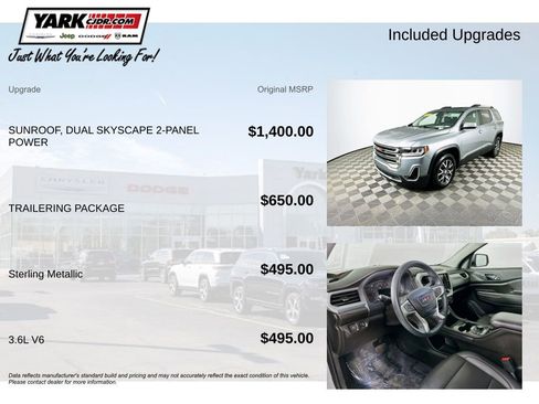 Used 2023 GMC Acadia SLT w/ Trailering Package image 5