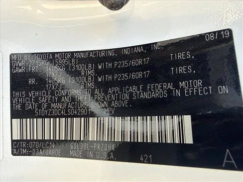 Used 2020 Toyota Sienna XLE FWD image 22