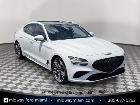 Used 2025 Genesis G70 3.3T Advanced w/ Sport Prestige Package RWD image 1