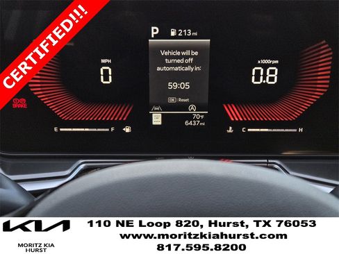 Certified 2025 Kia Sorento EX w/ Panoramic Sunroof Package image 6