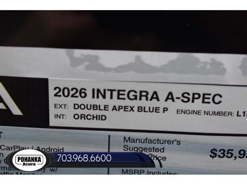 New 2026 Acura Integra A-Spec image 34