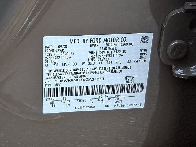 New 2027 Ford Explorer ST AWD/4WD image 14