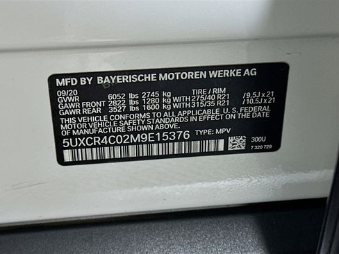 Used 2021 BMW X5 sDrive40i w/ Convenience Package RWD image 12