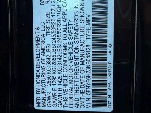 Used 2022 Honda Pilot Special Edition image 34