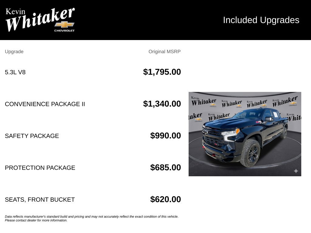 Certified 2022 Chevrolet Silverado 1500 LT Trail Boss w/ Convenience Package II AWD/4WD image 36