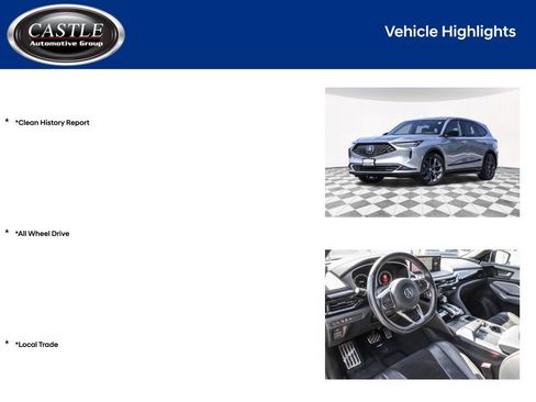 Used 2022 Acura MDX A-Spec AWD/4WD image 3