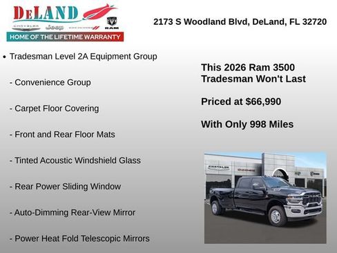 Used 2026 RAM 3500 Tradesman AWD/4WD image 6