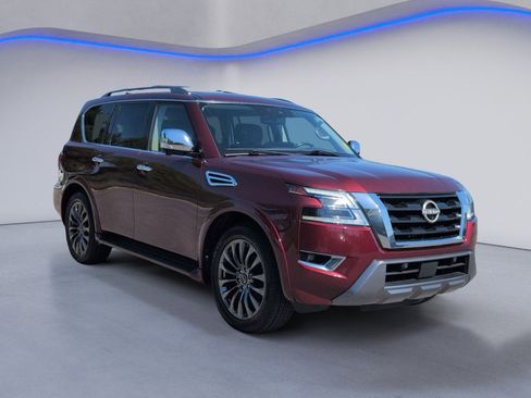 Used 2023 Nissan Armada Platinum w/ Captain's Chairs Package RWD image 10