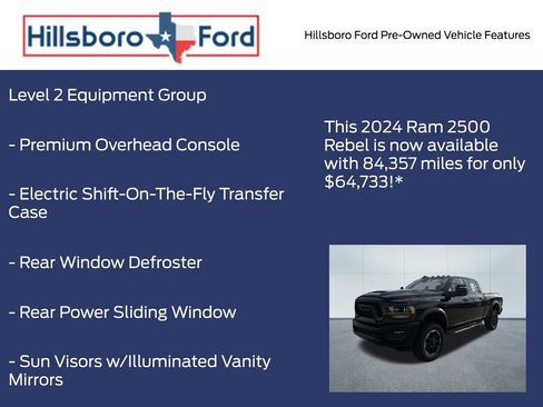 Used 2024 RAM 2500 Rebel w/ Safety Group AWD/4WD image 13