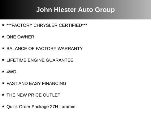 Used 2022 RAM 1500 Laramie w/ Sport Appearance Package AWD/4WD image 10