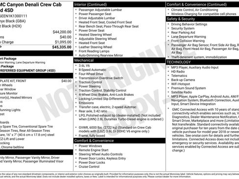 Used 2019 GMC Canyon Denali AWD/4WD image 16